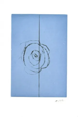 Etching And Aquatint Asse - La fabrique des fleurs