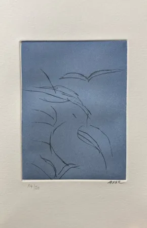 Illustrated Book Asse - Notes sur Thème. 9 pointes sèches. 