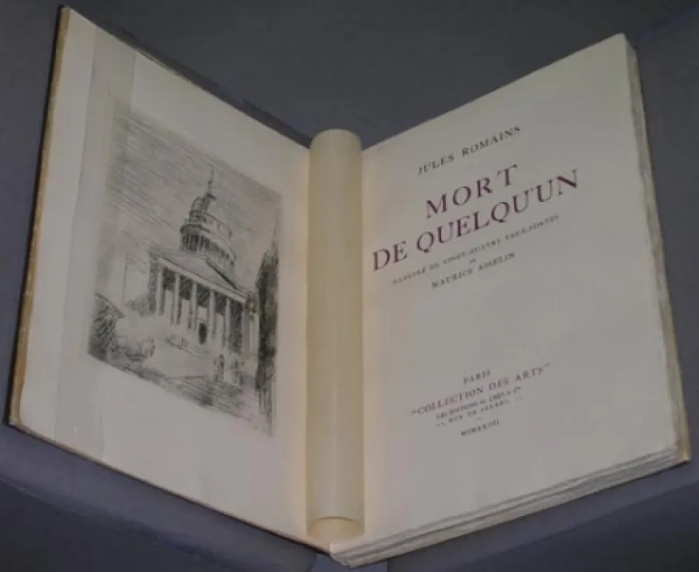 Illustrated Book Asselin - Mort de quelqu'un