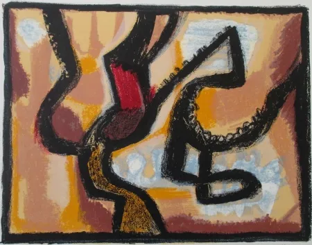 Lithograph Atlan - Affiche avant lettre, signed