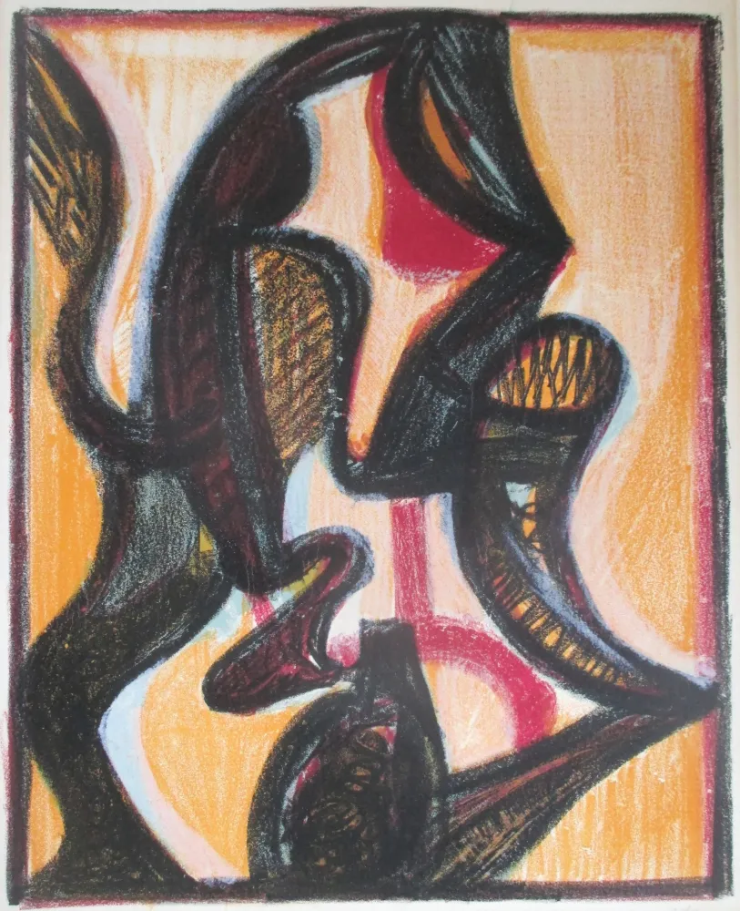 Lithograph Atlan - Orient