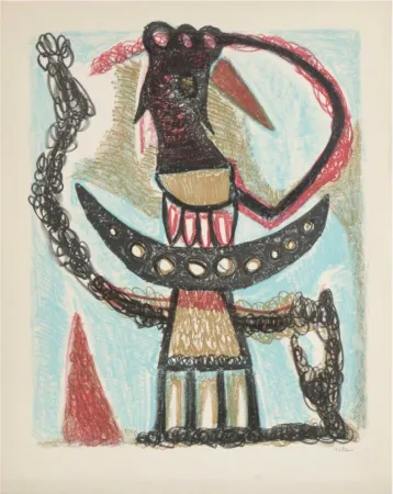 Lithograph Atlan - Sans titre, 1953