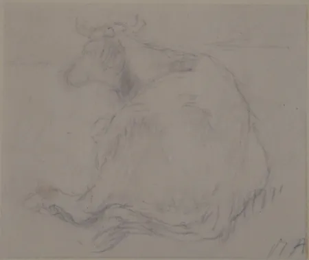 No Technical Auberjonois - Liegende Kuh / Reclining cow