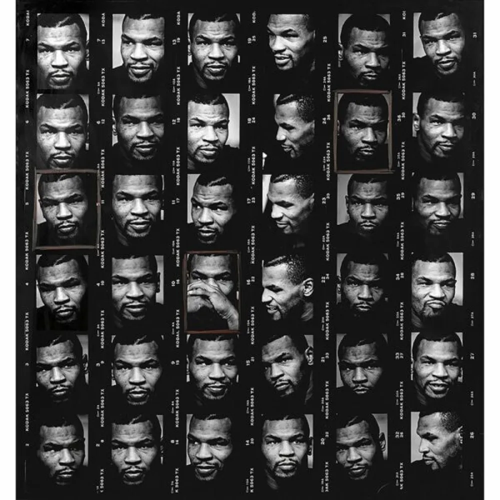 Photography Aujard - Mike Tyson / Planche Contact