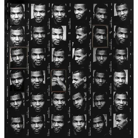 Photography Aujard - Mike Tyson / Planche Contact