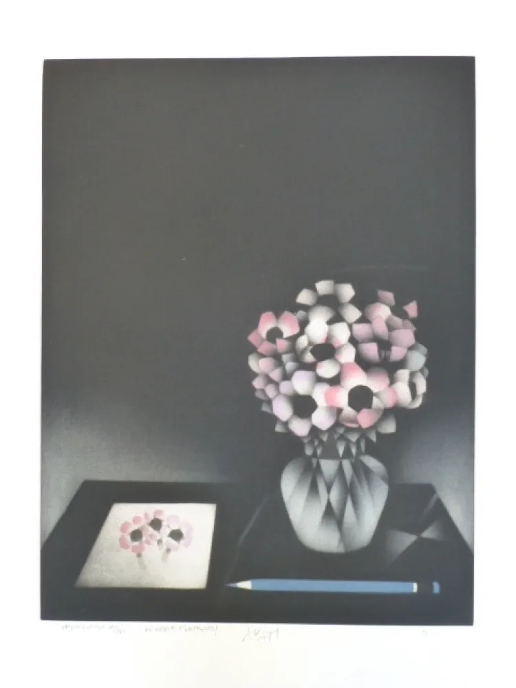 Mezzotint Avati - Au voleur d'anémones !