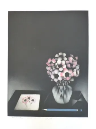 Mezzotint Avati - Au voleur d'anémones !