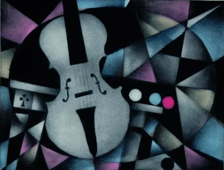 Mezzotint Avati - Avec l'as de trefle