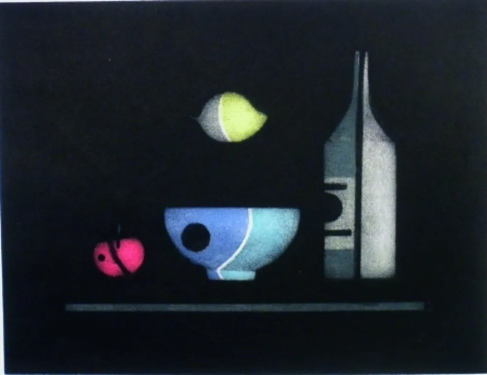 Mezzotint Avati - L'api d'appius