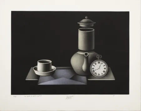 Engraving Avati - Le carte du petit Martin