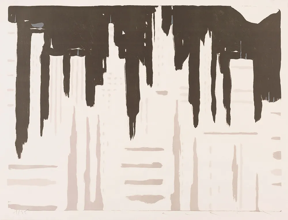 Lithograph Avril - HK - Skyline