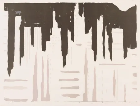 Lithograph Avril - HK - Skyline