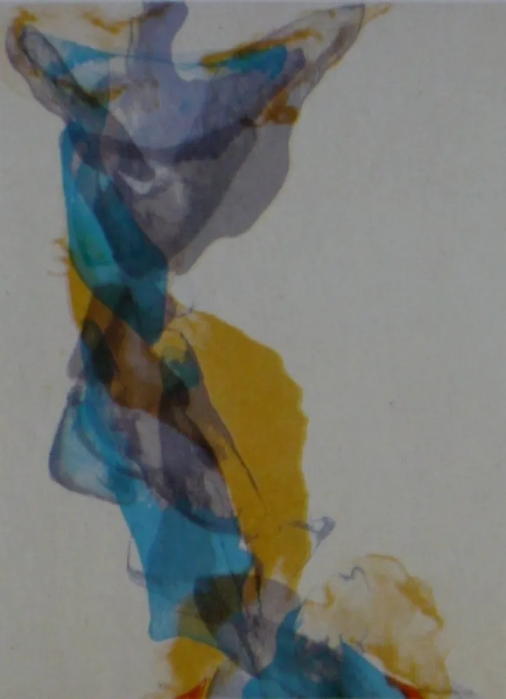 Lithograph Baber - Mountain 2