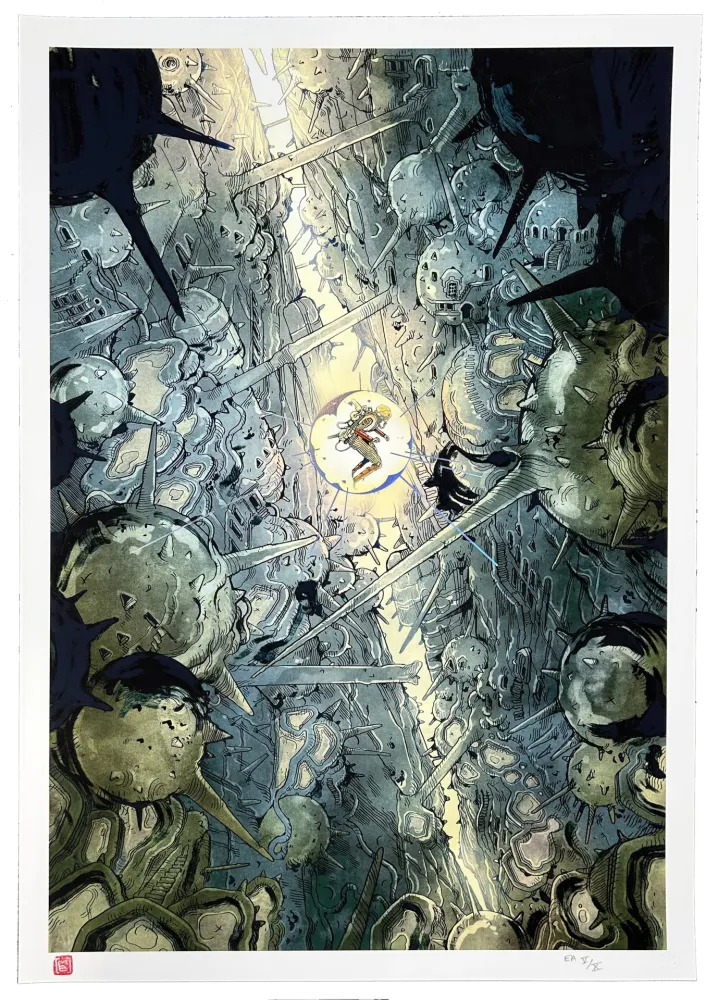 Numeric Print Bablet - Silent Jenny (Argent)