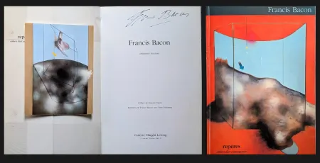 Illustrated Book Bacon - Francis Bacon - Peintures Récentes - Hand-Signed catalog with invitation, 1984