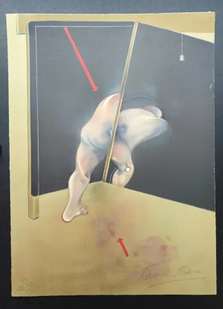 Lithograph Bacon - Logique de la sensation (after Study from the Human Body 1981) 
