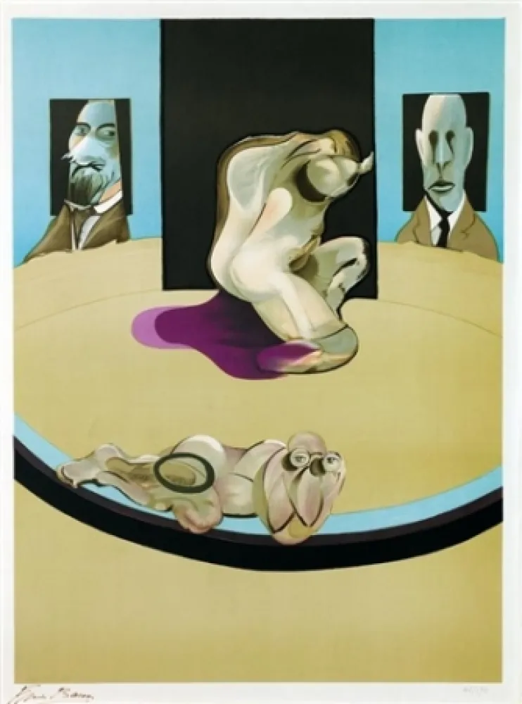 Lithograph Bacon - Metropolitan