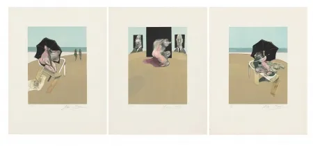 Etching Bacon - Metropolitan Triptych (Large Version) 
