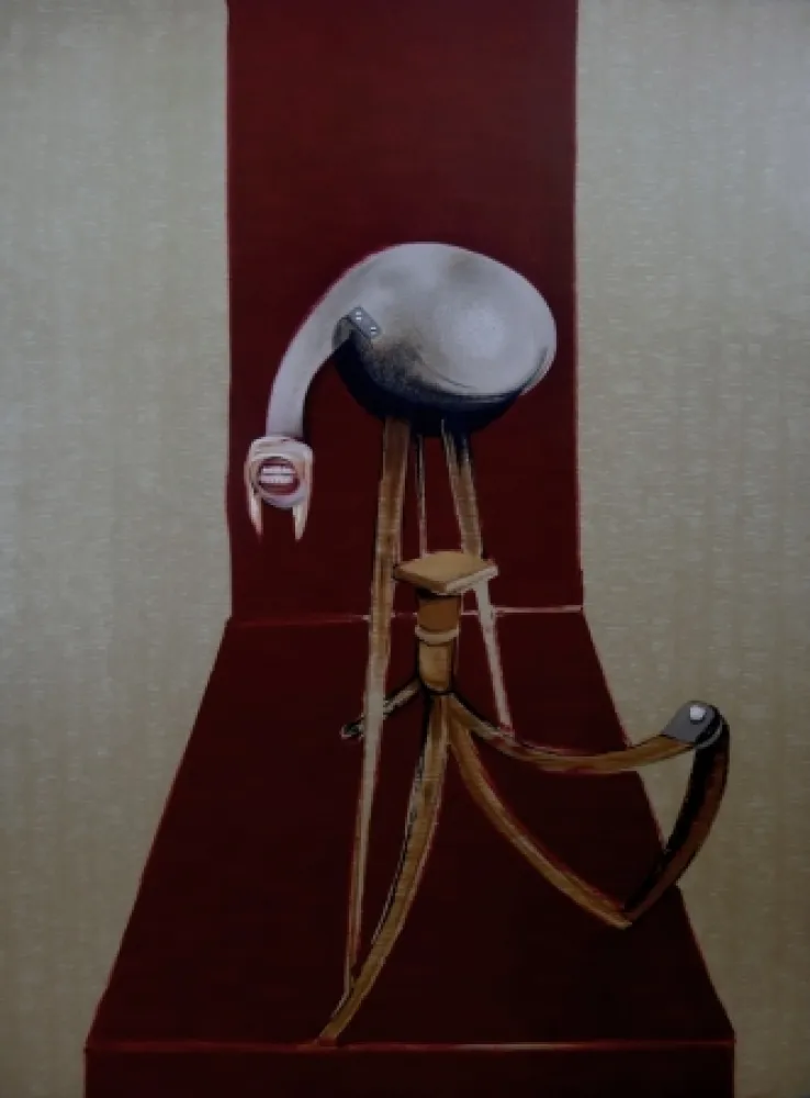 Lithograph Bacon - Second Version, Triptych 1944 - II