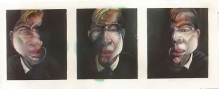 Lithograph Bacon - Self-portrait