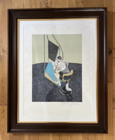 No Technical Bacon - Three Studies of Male Back (One Work - Central panel of the triptych) 