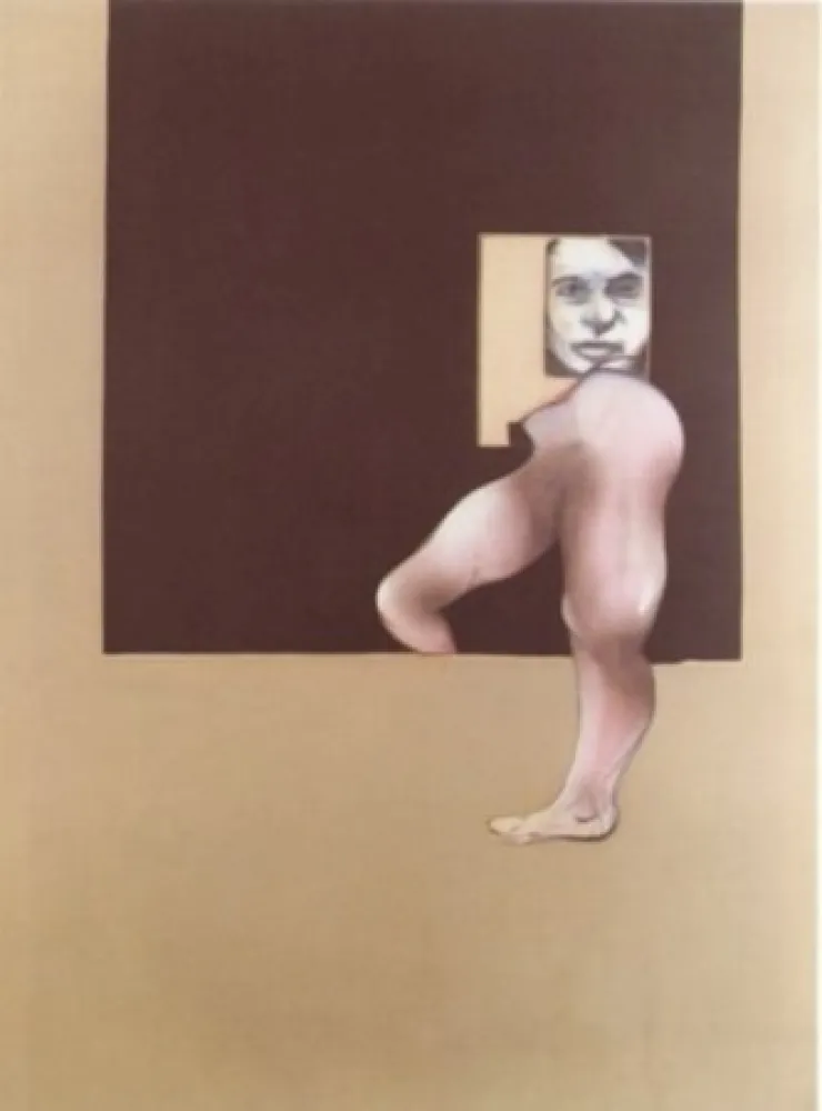 Etching And Aquatint Bacon - Tryptich 1991