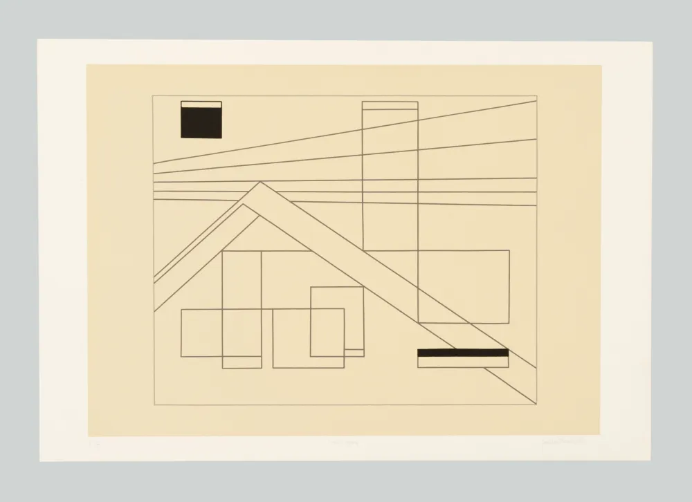 Screenprint Badiali - Composizione (tavola 4)