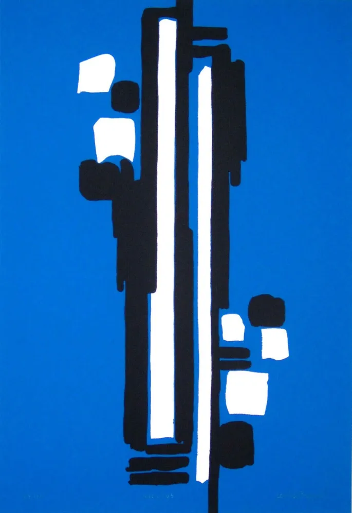 Screenprint Badiali - Composizione (tavola 7)