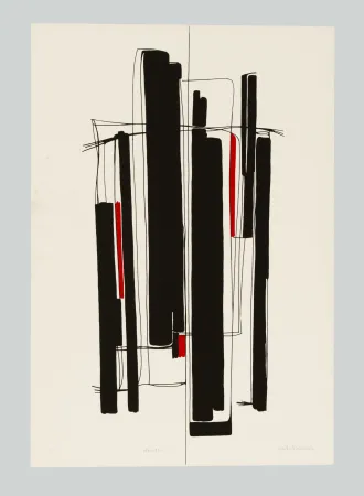 Screenprint Badiali - Composizione (tavola 8)