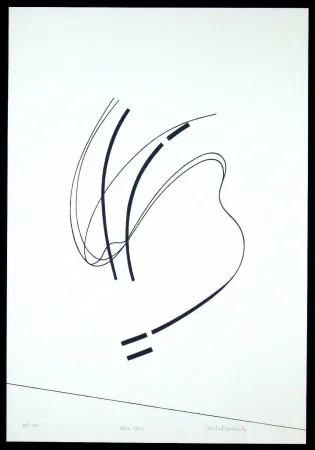 Screenprint Badiali - Le vent se leve (tavola 6)