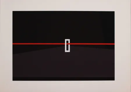 Screenprint Badiali - Sei fasi progressive di verticalità elastica