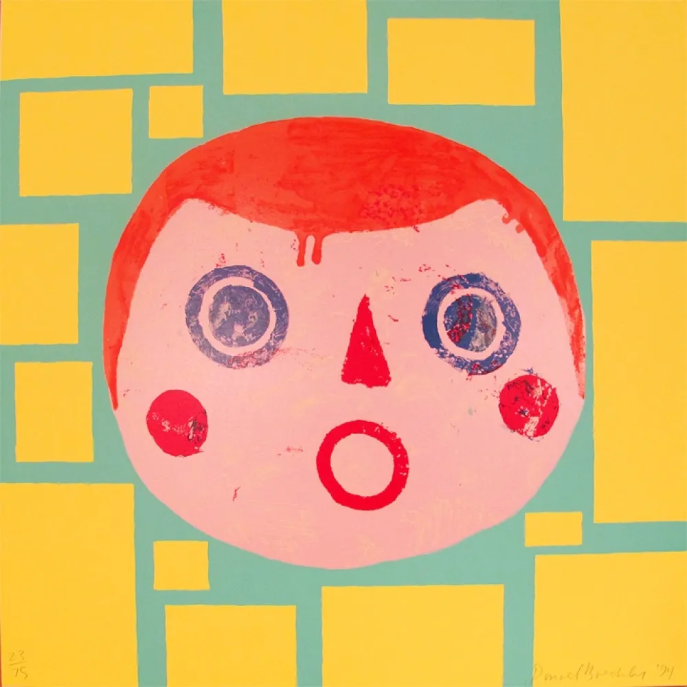 Screenprint Baechler - Coney Island I 