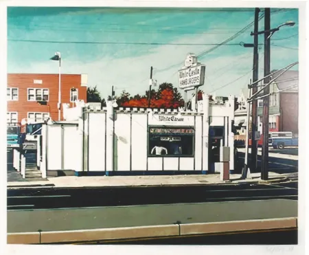 Screenprint Baeder - White Castle