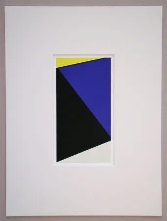 Screenprint Baertling - Rimi - 1961