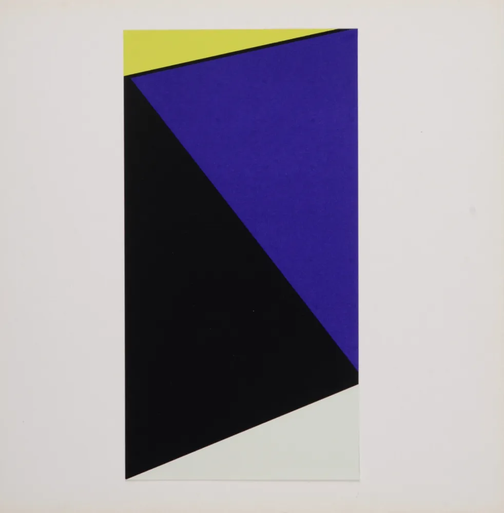 Screenprint Baertling - Rimi, 1964