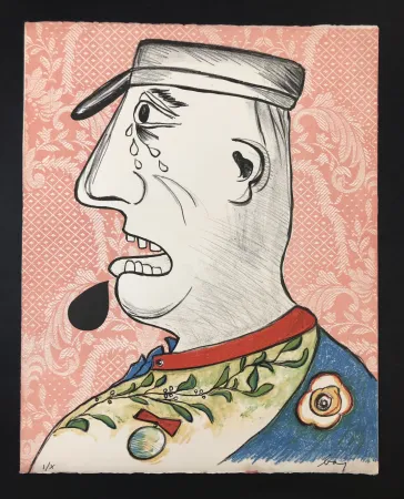 Lithograph Baj - 7 Color lithographs ( complete folder )