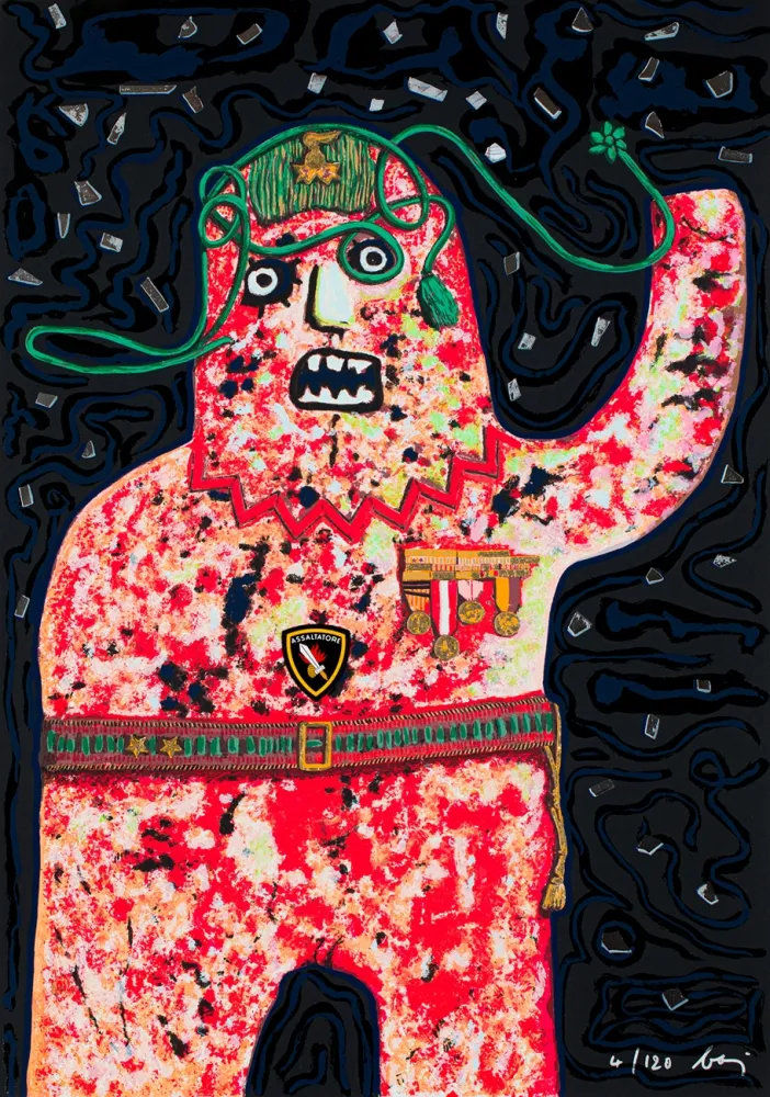 Screenprint Baj - Assaltatore