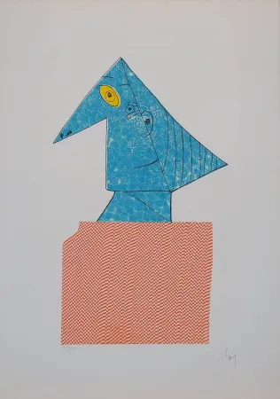 Etching Baj - Baj chez Picasso 1