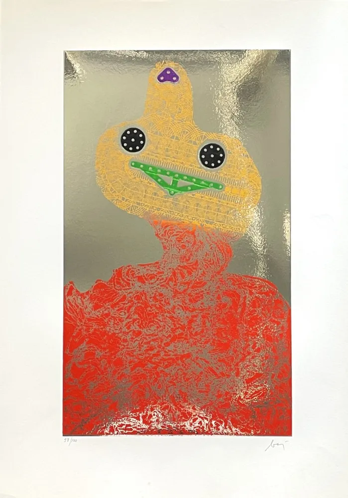 Etching Baj - Baj chez Picasso 7