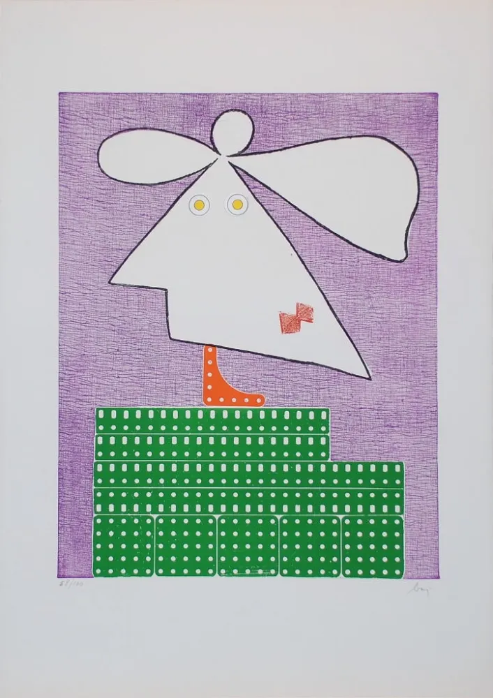 Etching Baj - Baj chez Picasso 9