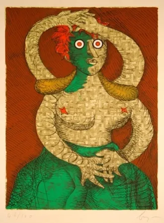 Engraving Baj - Caroline di Brunswick, Regina di Gran Bretagna e d'Irlanda