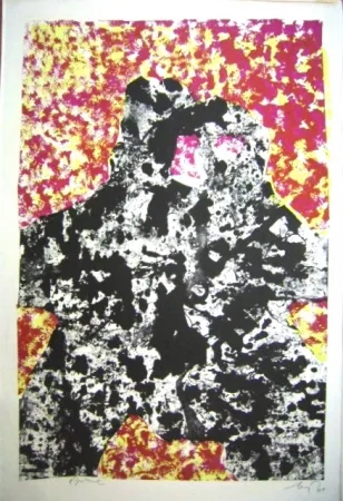 Lithograph Baj - Dalla Materia