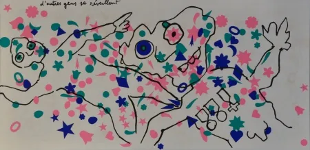 Lithograph Baj - D’aure gens