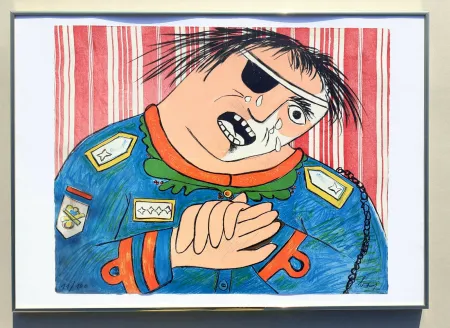 Lithograph Baj - Dayan