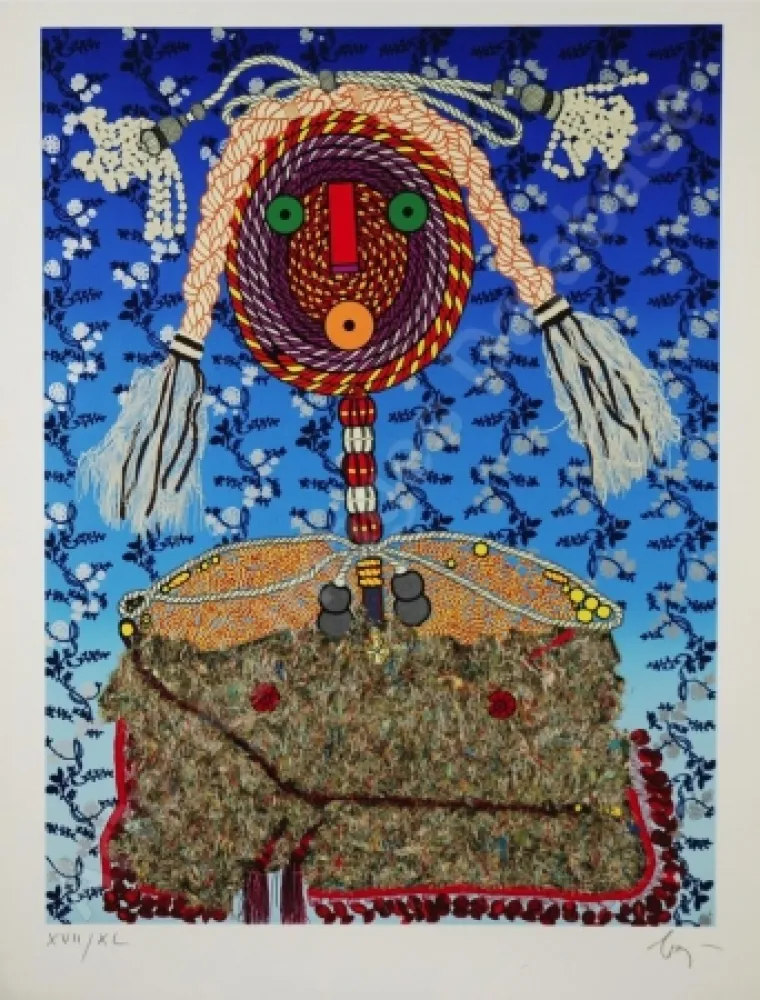 Lithograph Baj - Ermengarda