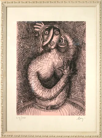 Engraving Baj - Figura femminile