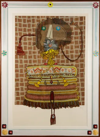 Screenprint Baj - Geneviève Premoy detta la Cavaliera Balthasar