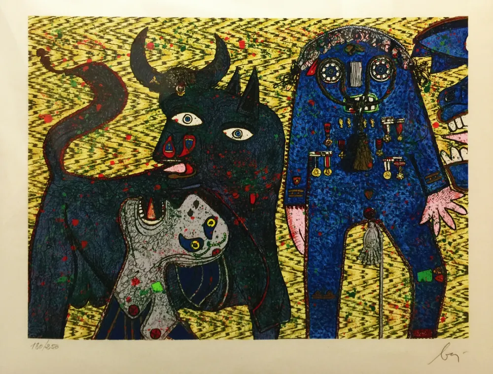 Screenprint Baj - GUERNICA