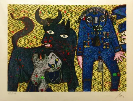 Screenprint Baj - GUERNICA