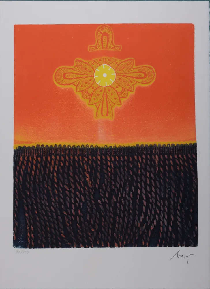 Etching Baj - Hommage à Marcel Duchamp, 1971 - Hand-signed & numbered